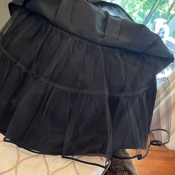 DAVID MEISTER DROP WAIST COCKTAIL SKIRT SZ 8. Beautiful! See fotos for easy fix - Picture 3 of 6